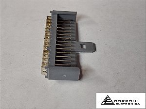 MSF15 CONECTOR 90º CELIS MSF15 COMPLETO COM RECEPTÁCULO E TERMINAIS PARA CRIMPAR