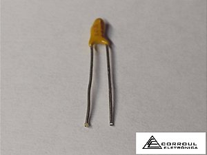 CAPACITOR DE TÂNTALO 0,47uF X 35V - PINGO - KEMET