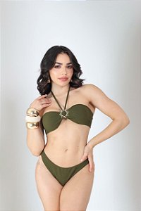 Biquíni Bandeau Fio Duplo