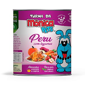 Ração Úmida Turma da Mônica Pets para Cães Sabor Peru com Legumes 280 g