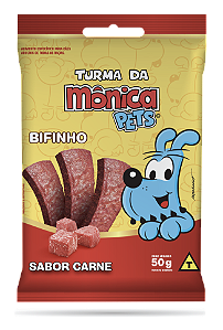 Turma da Mônica Bifinho Sabor Carne 50g - Petiscos