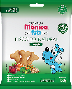 TURMA DA MONICA - BISCOITO VEGGIE 150GR