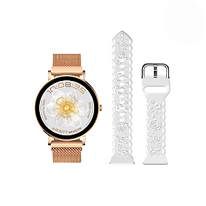 Smartwatch Ella 3 Feminino - Design Elegante, Saúde e Notificações Inteligentes