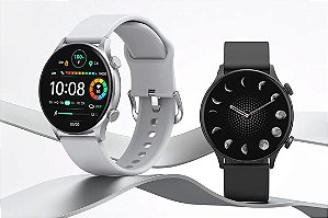 Haylou Solar RT3 – 44mm, Tela AMOLED 1,43”, Chamadas Bluetooth Saúde Treinos