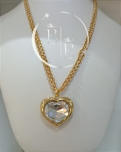 COLAR CORAÇÃO SHINE