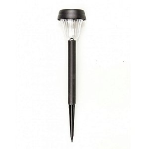 Luminárias Solar Jardim Led Branco Frio Balizador Poste Automática