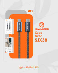 CABO DE DADOS TURBO TIPO C TIPO C 2M  CC66W SJX38 H'MASTON