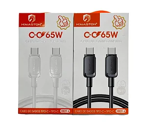 CABO CELULAR TIPO C TIPO C H'MASTON CC65W 2M HB17-CC