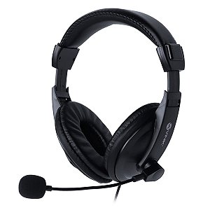 FONE DE OUVIDO HEADSET GO PLAY FM35 PRETO COM MICROFONE