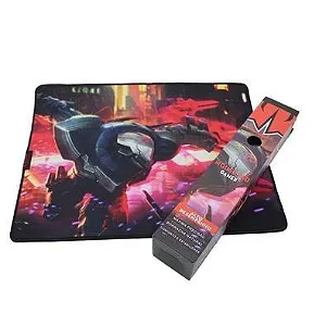 MOUSE PAD GAMING KP-S07 PRETO  420X320X3MM KNUP