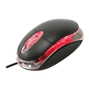 Mouse Kmex MO-M833 LED Preto USB