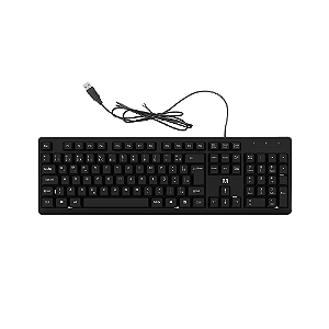 TECLADO COM FIO MULTI USB PTO MULTILASER TC600