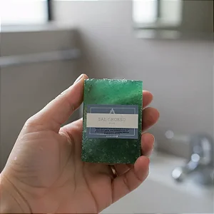 Sabonete Artesanal Sal grosso e ervas - 110 gr