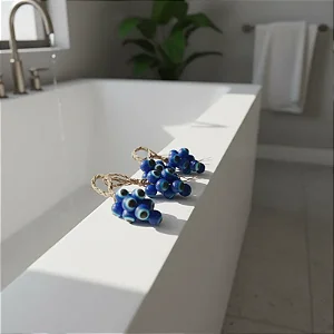 Sabonete Artesanal Cacho de Uvas Olho Grego - kit c/ 02 unidades 105 gr