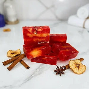 Sabonete Artesanal Maça com Canela