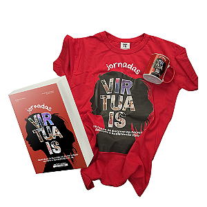Kit Oficial – Jornadas Virtuais (Livro + Camiseta + Caneca)