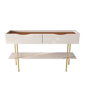 APARADOR CAIRO 1,39 OFF WHITE/JEQUITIBA