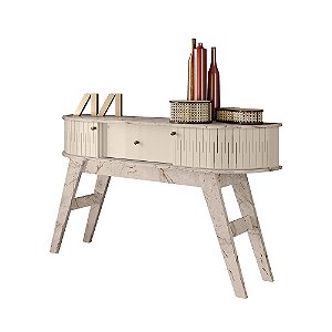 APARADOR ESTORIL CALACATA/OFF WHITE