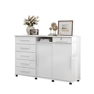 Cômoda Max 1,76 Branco Brilho