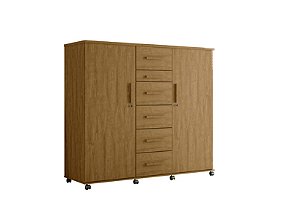 Cômoda Roupeiro Roma Amendoa 1,48