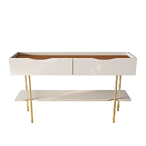 APARADOR CAIRO 1,39 OFF WHITE/JEQUITIBA