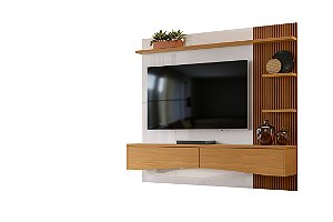 Painel Europa 1,80 Off White /Tauari ripado