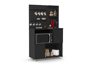 CANTINHO DO CAFÉ ACONCHEGO PRETO ACETINADO