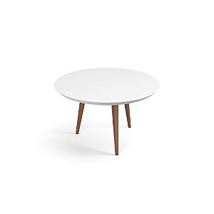 MESA DE CENTRO LUNA 670 BRANCO ACETINADO