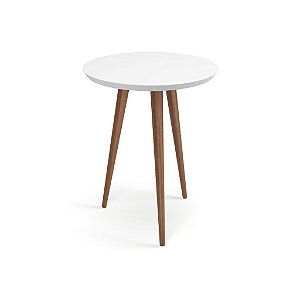 MESA LATERAL LUNA 440 BRANCO ACETINADO