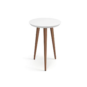 MESA DE APOIO LUNA 530 BRANCO ACETINADO