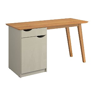 Escrivaninha Prism Off White com Cinamomo