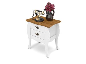 Bombê Premier / Branco Acetinado com Cumarú