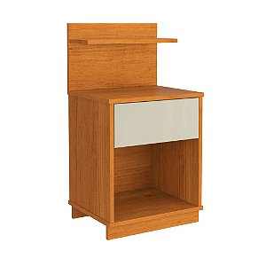 Mesa de Cabeceira Mavie / Cinamomo com Off White
