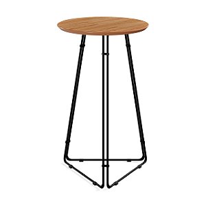 MESA BISTRÔ PUB CINAMOMO/BASE PRETO