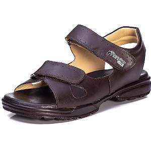 Sandália Masculina Conforto Couro