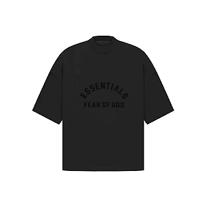 FEAR OF GOD - ESSENTIALS - Camiseta " Jet Black "