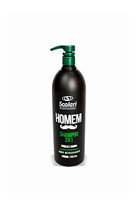 Shampoo 2x1 Cabelo e Barba Scolari 1000ml