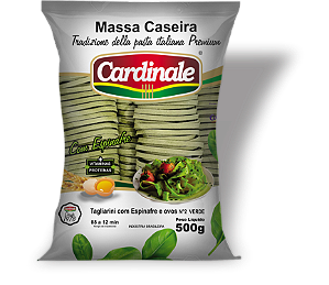 Massa Cardinale Tagliarini Caseiro com Espinafre e Ovos nº2 500g