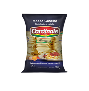 Macarrão Cardinale Fetuccine e 500g Caseiro