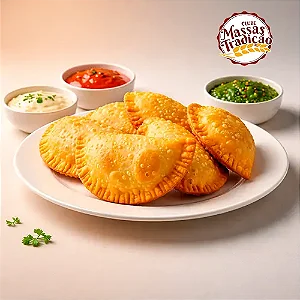 Fardo 4 Und Massa Pastel Disco 17 cm 2kg