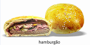 ASSADO HAMBURGUER 6 UNIDADE Artesanal