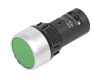 Botão Mono Bloco 1NA/1NF Verde 3SB6230-0AB40-1FA0 - Siemens