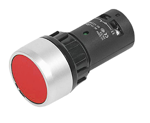 Botão Mono Polat  1NA/1NF Vermelho 3SB6230-0AB20-1FA0 - Siemens