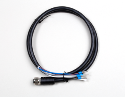 Cabo de Alimentação L-Coded M12 Fêmea para Pigtail - 1 M - CT-CBL-LFM12PT1M-5 - Corel Tigo