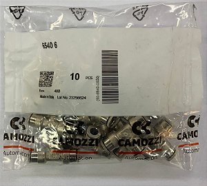 Conexão T Para Tubo Ø6 - 6540 6 - 50-6540-0600 - Camozzi