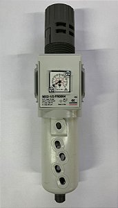 Filtro REG MX2 G1/2 25Á C/MAN 0-12  BAR - MX2-1/2-FR0004 - 40-7222-4110M4 - Camozzi