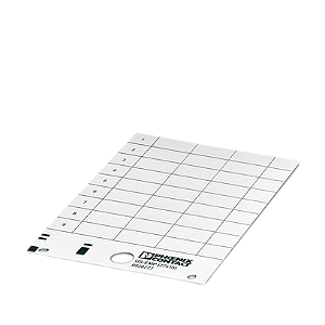 Plaquetas de Identificação de Encaixe US-EMP 27x15 - Embalagem com 10 unidades - 0828777 - Phoenix Contact