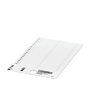 Plaquetas de Identificação de Encaixe US-EMP 44×7 - Embalagem com 10 unidades - 0829438 - Phoenix Contact