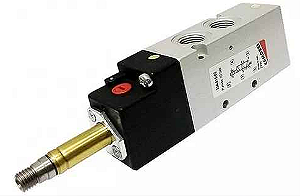 Valvula 5/2 Vias G1/4 Simples  Solenoide  Retono - 354-015-02 - 20-5354-6200 - Camozzi