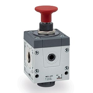 Válvula de Isolação - MANUAL - MD1-V01 - Série MD - 40-8100-5A01 - Camozzi